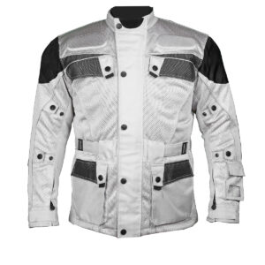 Red Summer Joy Mesh Motorcycle Jacket - six-gear