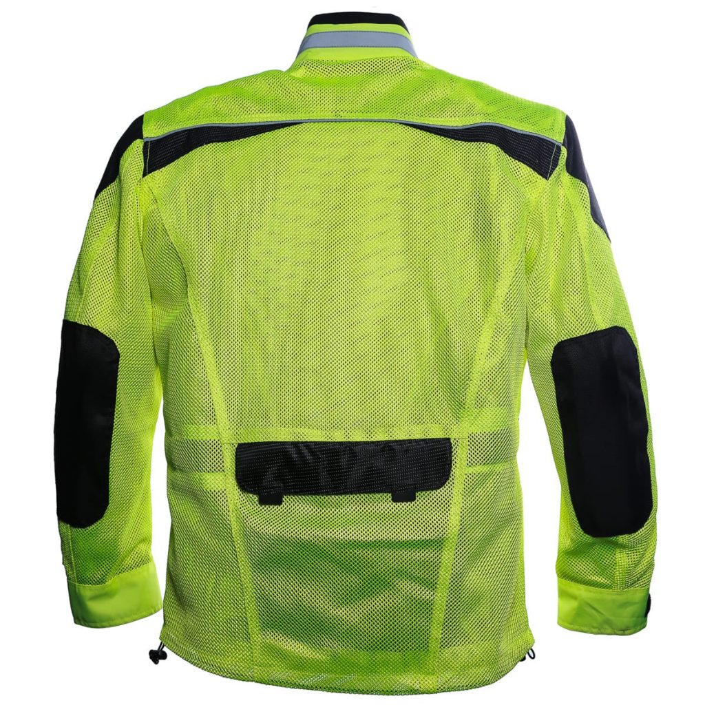 Red Summer Joy Mesh Motorcycle Jacket - six-gear