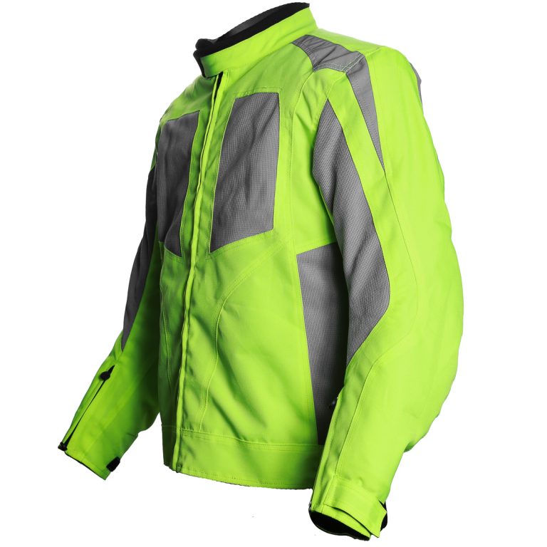 HiViz Motorcycle Jacket 6th Gear Racing Apparel