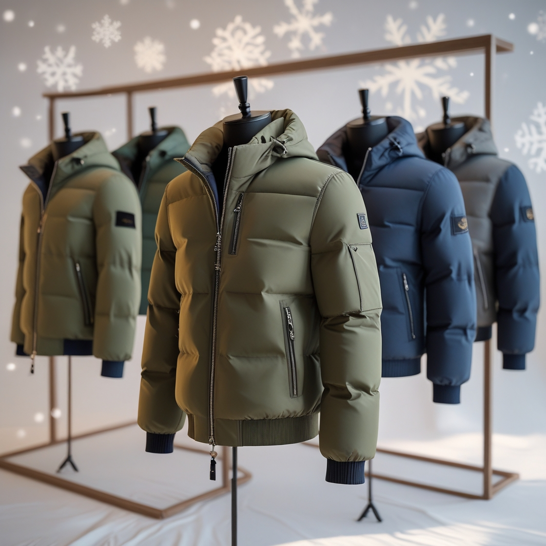 jackets hanging