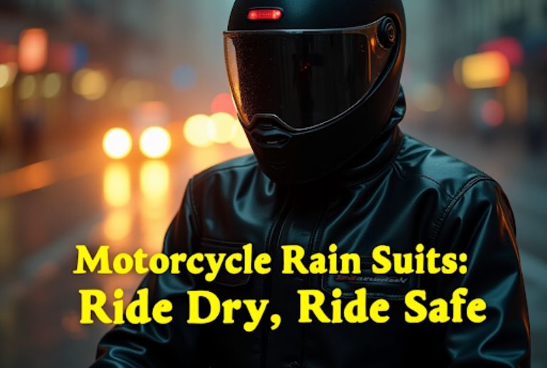 motorcycle rain suit