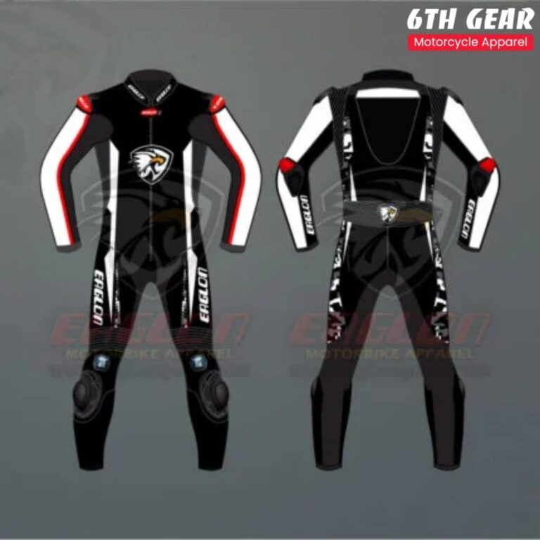 Black Cobra Leather Race Suit