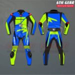 Green Power Motorcycle Race Suit