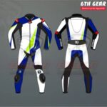 Titanium Leather Race Suit