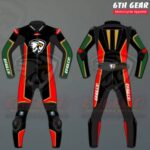 Lesley Leather Race Suit
