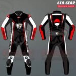 Notch Leather Race Suit
