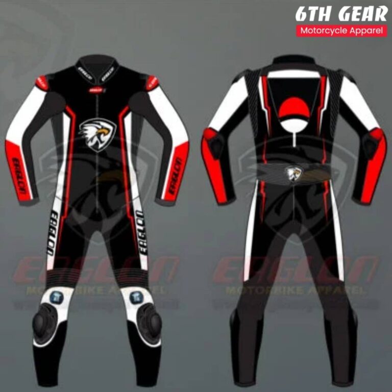 Notch Leather Race Suit