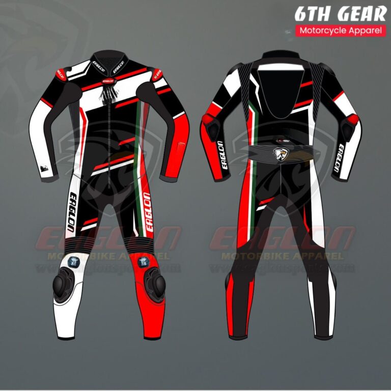 leather race suit