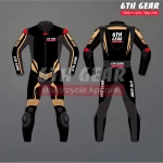 Copper Leather Race Suit
