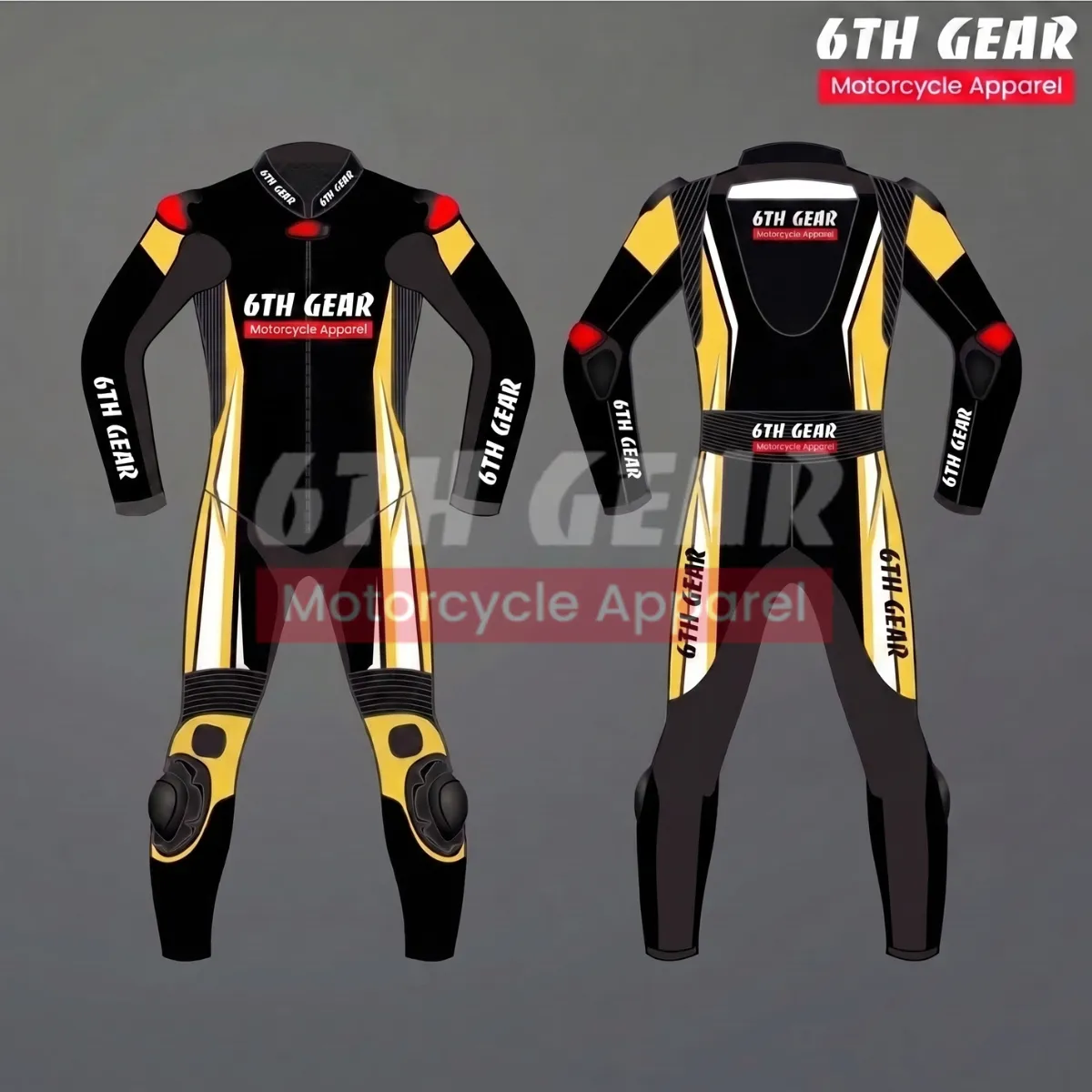 Gold Edition Motorcycle Race Suit Gold Edition Motorcycle Race Suit - Image 1