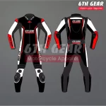 Notch Leather Race Suit
