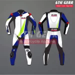 Titanium Leather Race Suit