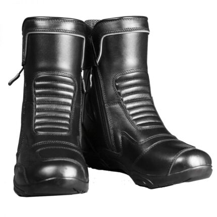 Paddock Motorcycle Riding Boots Black