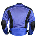 Blue Summer Joy Motorcycle Mesh Jacket - Image 2