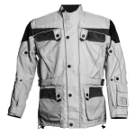 Chase Motorcycle Jacket Silver - Image 6