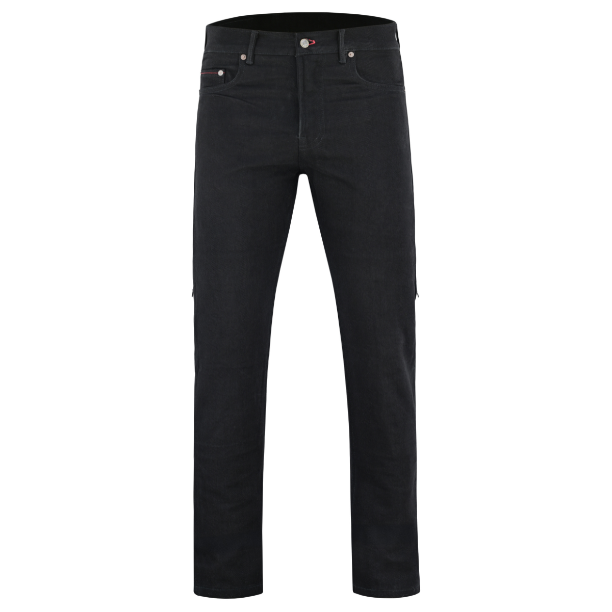 2 Iron Stone Black Motorcycle Denim Jeans - Image 1