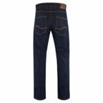 Iron Stone Indigo Motorcycle Denim Jeans - Image 4
