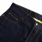 Iron Stone Indigo Motorcycle Denim Jeans - Image 11