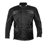 Buffalo Soldier Chase Motorcycle Jacket Black