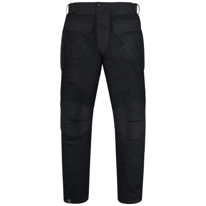 Buffalo Soldier Black Stinger Mesh Motorcycle Pants - Image 3