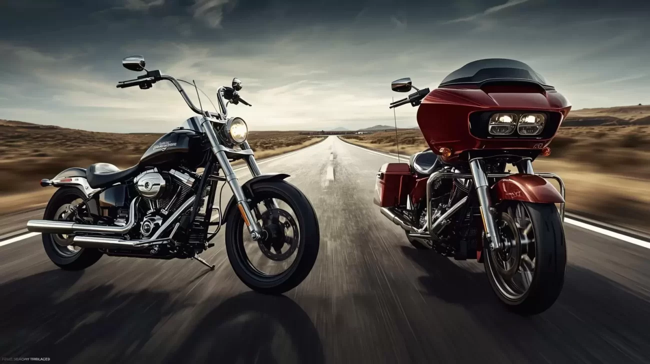 low rider st vs road glide