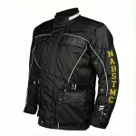 Buffalo Soldier Chase Motorcycle Jacket Black - Image 2