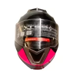 Pink and Black Modular Flip-Flop Helmet - Image 3