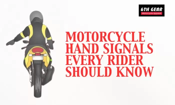 Motorcycle Hand Signals