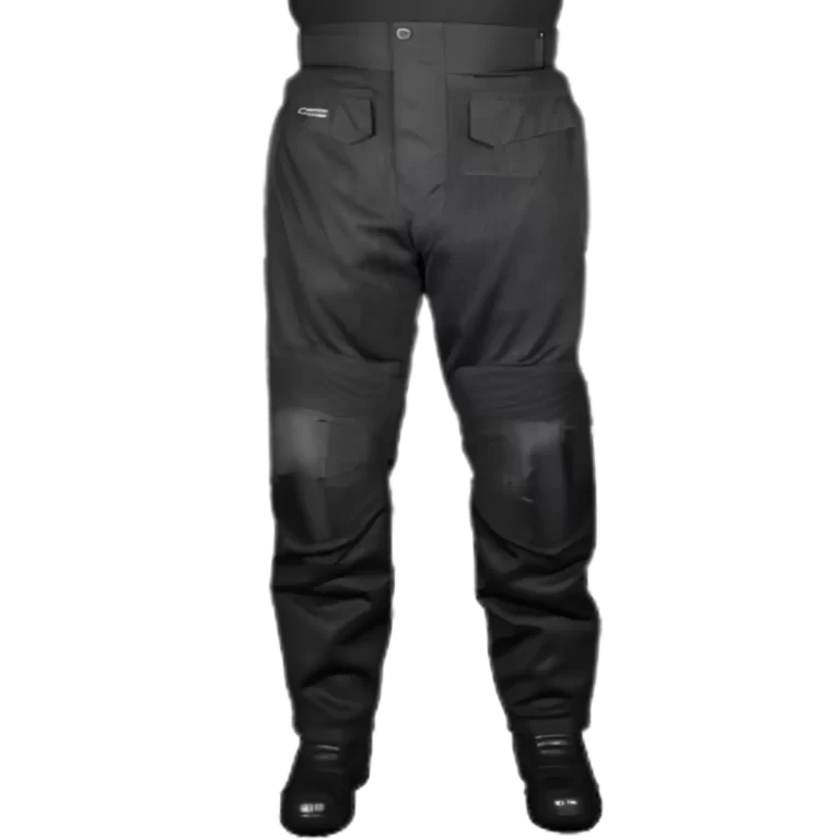 Black Stinger Mesh Motorcycle Pants