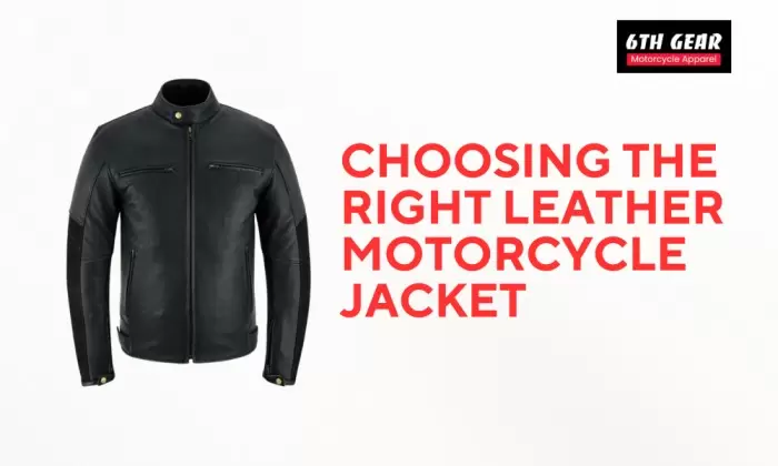 mens leather motorcycle jacket