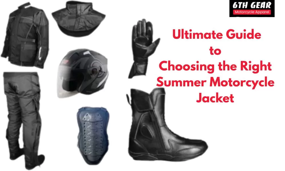 summer motorcycle jacket