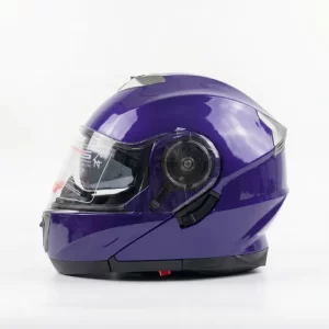 cool motorcycle helmets spike Spiked Novelty Motorcycle Helmet Red Leather Spikes And Braind Size Lg  5960cm