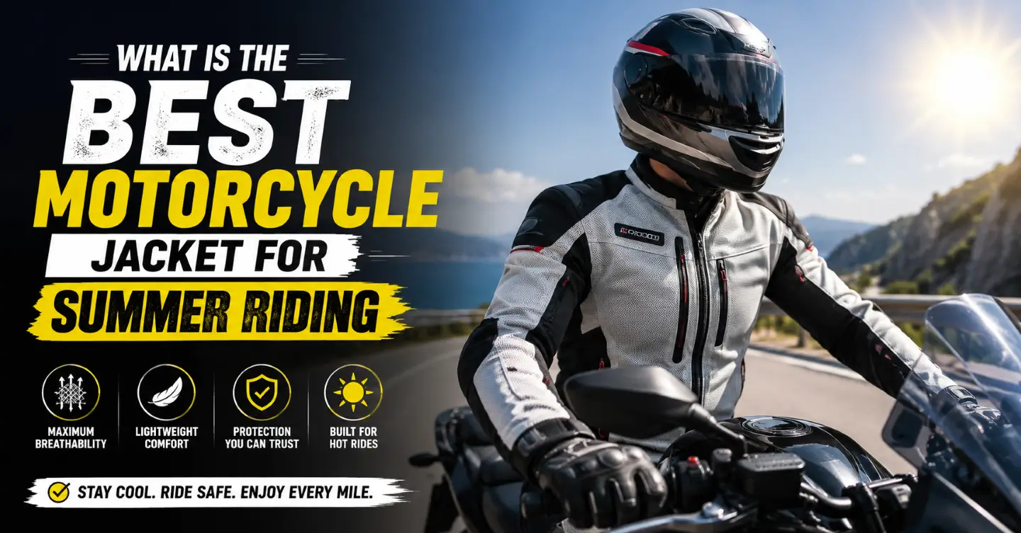 What is the Best Motorcycle Jacket For Summer Riding - Six-Gear