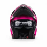 Full face 160  Modular Pink flip-up Helmet - Image 4