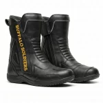 Buffalo Soldier Paddock Motorcycle Riding Boots – Black