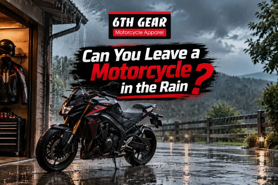 leave a motorcycle in the rain